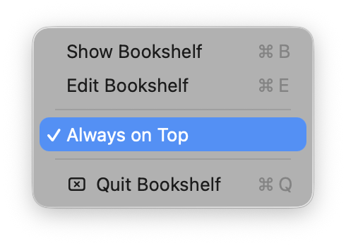 Always on Top enabled